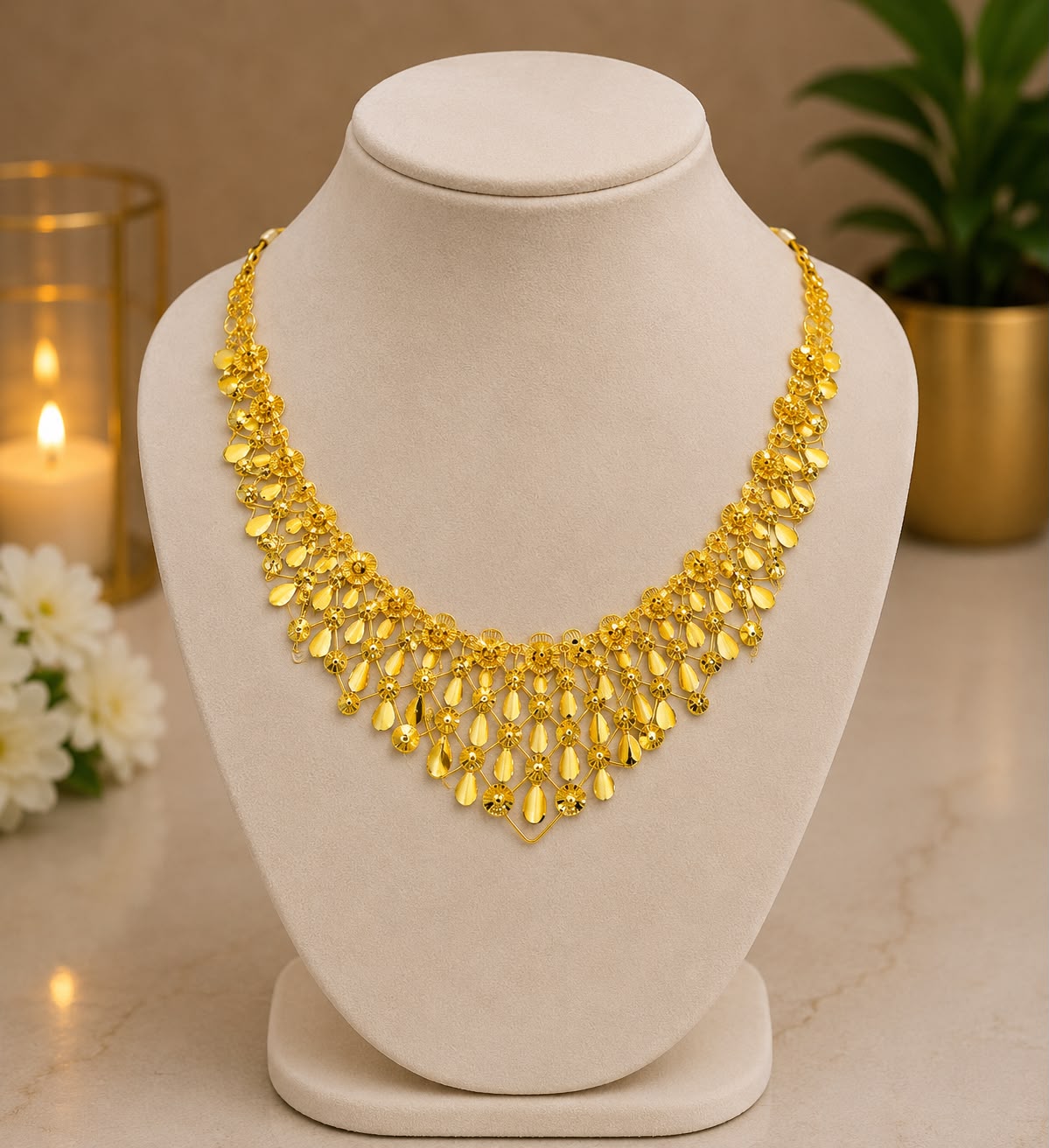 Bahar Cascade Necklace