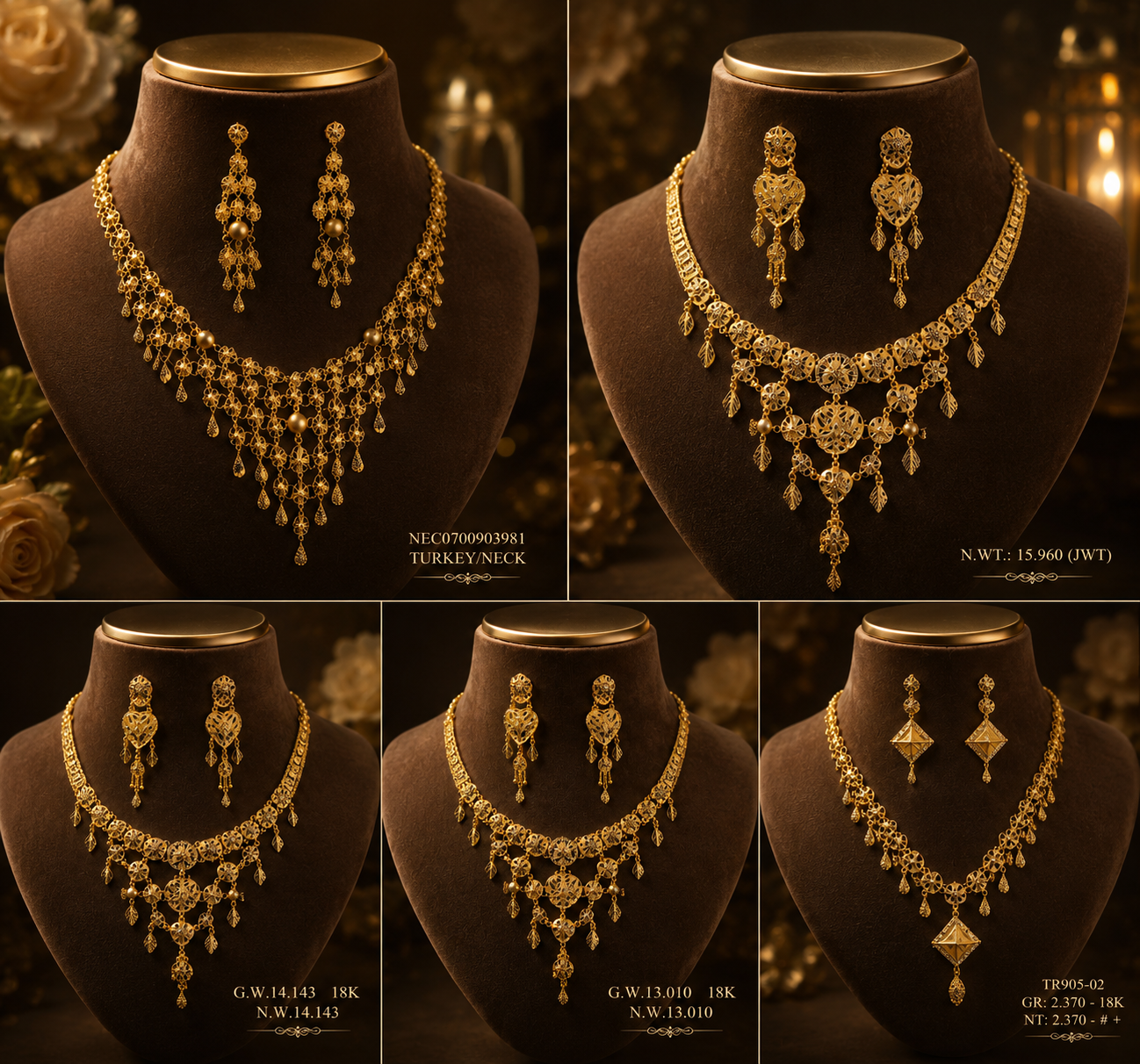 Turkey Necklace Set